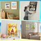 12 Sets Seasonal Diamond Painting Kits Full Drill Rhinestones Art Crafts Cute Colorful Cartoon Diamond Painting for Home Wall Decor Art Craft Gifts(Welcome)